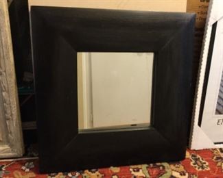 Square wood frame measures 19 1/2 x 20- well, almost square $10