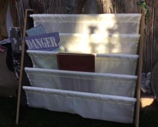 Magazine or book or poster or pamphlet display $10