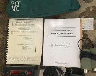 Astro pulse bio active frequency generator paid $895 has all instructions information and attachments and nice holder for travel $125.00 SALE $100.00