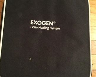 Exogenous bone healing system in bag