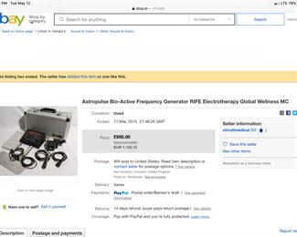 Also found on European site for 999.95, none found in US as not touted as medicinal, you be the judge, our price $95.00. DEAL!!!!