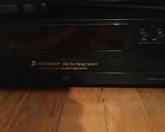 Sony 5 CD changer disc ex-change system CDP-CE375, $137.00 and up on Amazon, our price $45.00