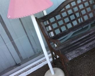 Outdoor lamp designed to withstand the elements, great light for projects after dark $20.00