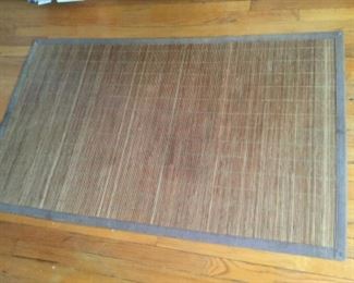 Bamboo floor mat $5.00