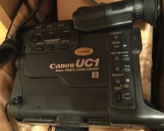 Canon IC1 8mm video camcorder, sold on eBay $59. Plus, our price $25.00 SALE $20.00