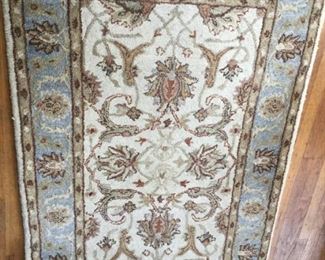 4 x 6 rug with fabric backing $15 SALE $10.00