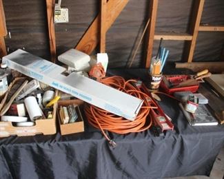 Wire, Extension cord, tools, 