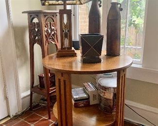 Stickley Table  (Lamp & Accessories are Sold)