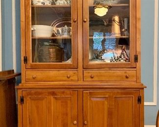 Shaker/Amish Style Display Cabinet