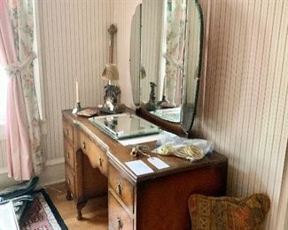 Vintage Mirrored Vanity