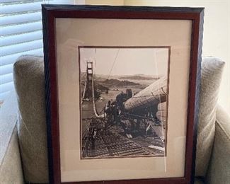 Building Golden Gate Bridge Photograph ca. 1935    
 ===> $125