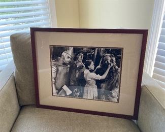Framed The Wizard of Oz Photograph  ca. 1938            
 ===> $125