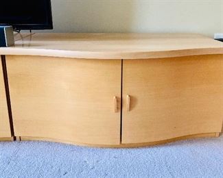 ALT VIEW: Copenhagen Design 2-door storage cabinets ===> $200 Each (there are 4 of these)                                                                           Dimensions: 38'W x 21" D x 18" H