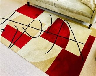 8' (96") x 5' (60") Rug ===> $225