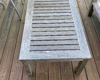 Gently Used Kingsley-Bate™ Classic 38" Coffee Table ==> $ 250    Dimensions: 38"W x 25"D x 15.5"H 

