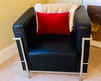 Flash Furniture Contemporary Modular Lounge Chair - Leather - Black - Hercules Regal Series ===> $250