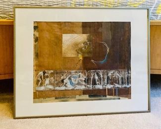 Framed Art ===> $150    Dimensions:  28"W x 22" H