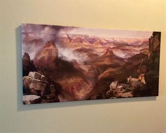 Tom Moran Canvas Print "Grand Canyon" ===> $125     Dimensions: 40" W x 20" H