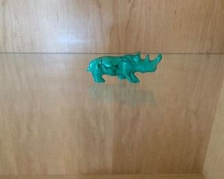 African stone Rhino ===>$ 30 