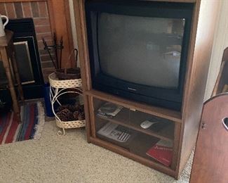 Tube TV and stand