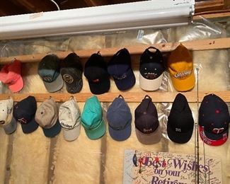 Hat collection - Vikings, Twins, golf, Gophers