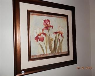 Double frame and mated print $48