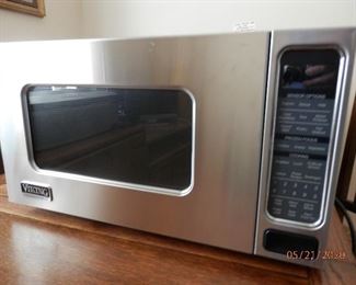$275.00   Viking commercial microwave....in box for last 5 years....purchased with VIKING kitchen bundle but house already had built in microwave.  VMOS200SS  todays price at restaurant supply 799 dollars.  ***$275***