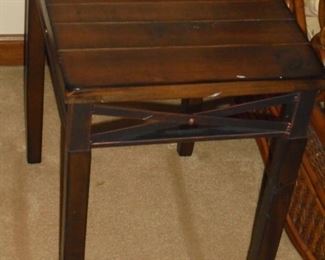 1 of 2 matching end tables