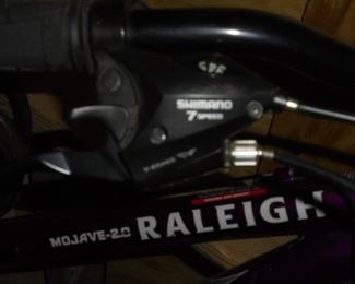 Mohave 2.0 Raleigh trail bike  Shimano 7 spd