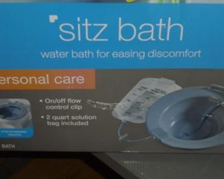 Sitz bath in box