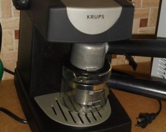 KRUPS cappuccino machine 