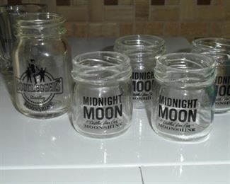 Moonshine shot glasses 