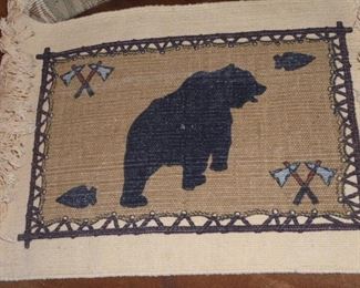 6 different dinner place mats