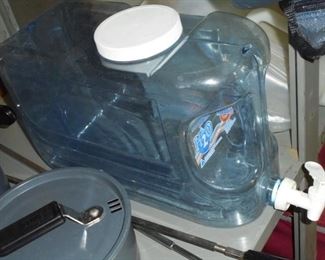 Plastic water container