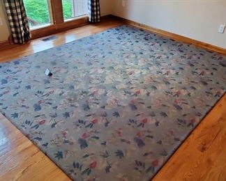 $85 - 8’x10’ Robert Allen Area Rug (some discoloration in middle where table sat) 