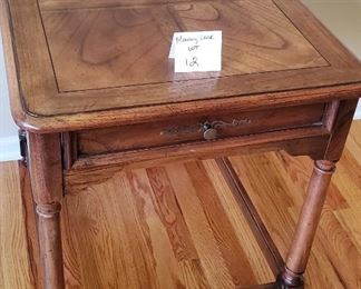 $95 - Hekman side table 27”x23”x25 ½”. (purchased new for over $400) 