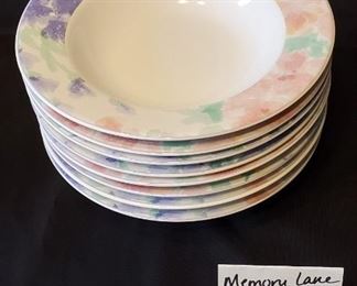 $15 - 8 Sango Wisteria soup/pasta bowls