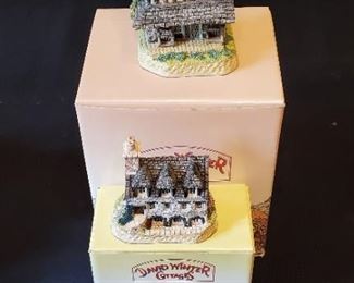 $25/all - 2 David Winters Cottages - British Traditions - August 'Grouse moor lodge' & January 'Burns reading room'. Both come with original boxes and COA's