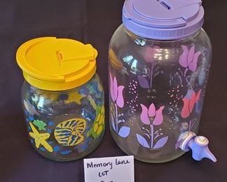 $3/both - 2 tea jars 