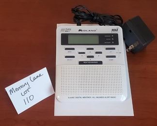 $10 - Midland weather radio