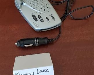 $25 - Whistler radar detector 1670LD memo