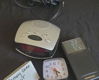 $6 - 2 clocks and a radio