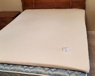 $15 - Full size memory foam topper (topper only)