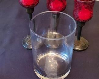 $10 - 4 candle holders (tallest is 10")