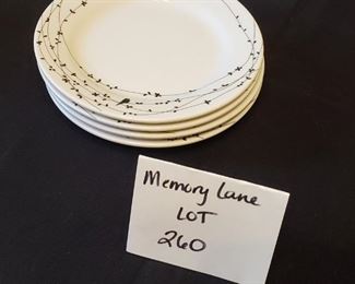 $10 - 4 CIROA simple serve 5 7/8" desert plates 