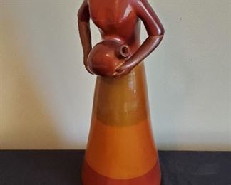 $15 - 17" Clay Statue