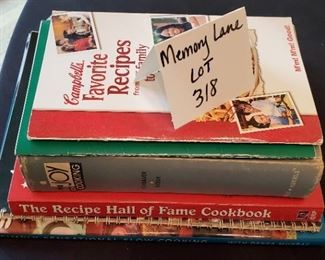 $8 - 6 cookbooks