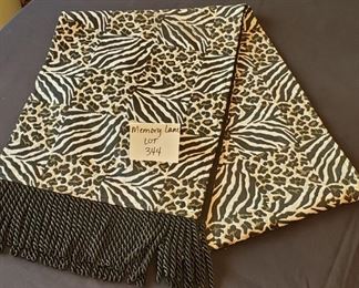 $6 - Table runner - 79" to end of tassels