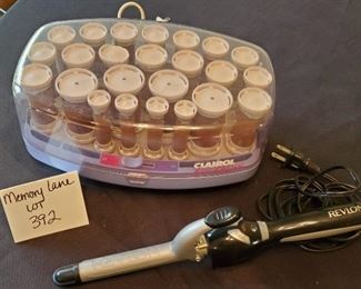 $10 - Clairol roller set and a Revlon curling iron