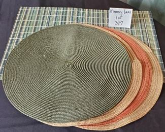 $2 - Misc. placemats (5 total)